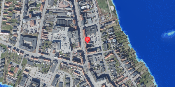 Oversvømmelsesrisiko fra vandløb på Adelgade 64D, 8660 Skanderborg