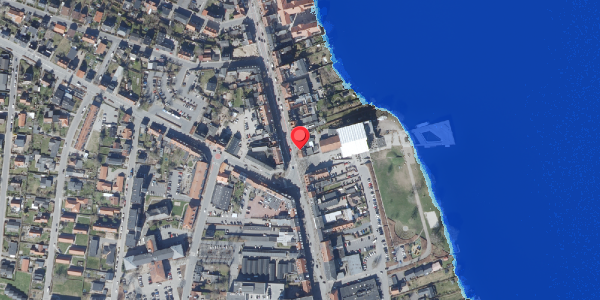 Oversvømmelsesrisiko fra vandløb på Adelgade 98, 8660 Skanderborg