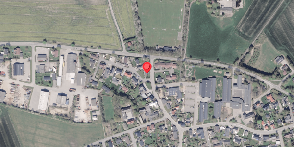 Oversvømmelsesrisiko fra vandløb på Agertoften 2, 8660 Skanderborg