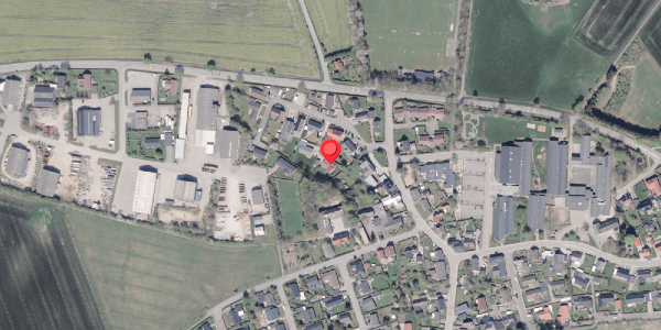 Oversvømmelsesrisiko fra vandløb på Agertoften 7, 8660 Skanderborg