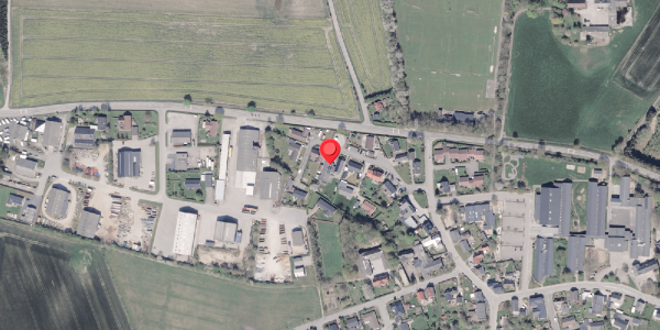 Oversvømmelsesrisiko fra vandløb på Agertoften 13, 8660 Skanderborg