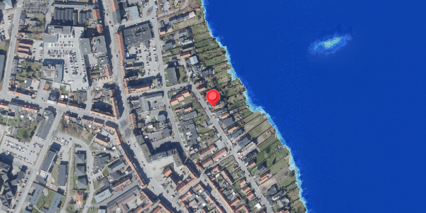 Oversvømmelsesrisiko fra vandløb på Alleen 21, . , 8660 Skanderborg