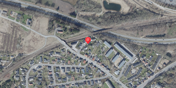 Oversvømmelsesrisiko fra vandløb på Banetoften 4, 8660 Skanderborg