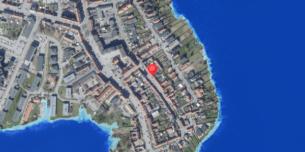 Oversvømmelsesrisiko fra vandløb på Borgergade 7, 8660 Skanderborg