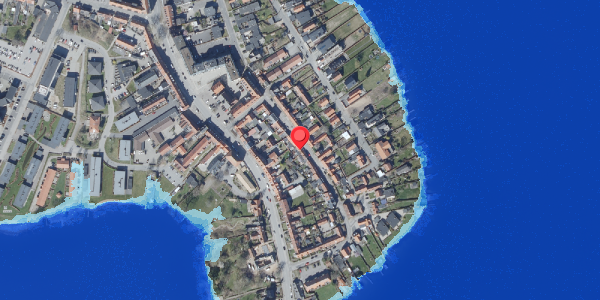 Oversvømmelsesrisiko fra vandløb på Borgergade 18, . , 8660 Skanderborg