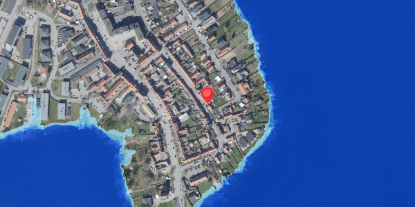 Oversvømmelsesrisiko fra vandløb på Borgergade 25, . , 8660 Skanderborg