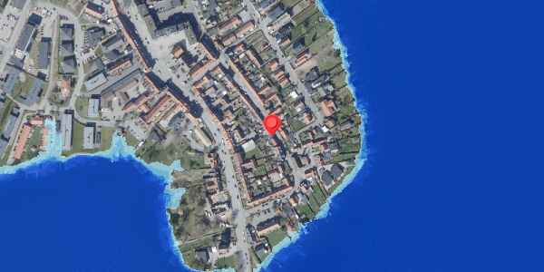 Oversvømmelsesrisiko fra vandløb på Borgergade 30, 8660 Skanderborg