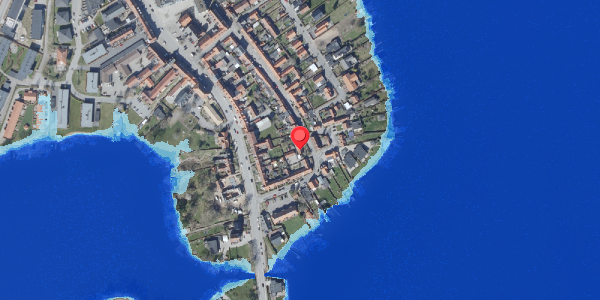 Oversvømmelsesrisiko fra vandløb på Borgergade 36, . , 8660 Skanderborg