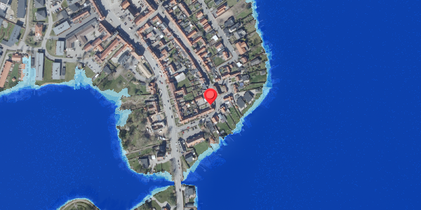 Oversvømmelsesrisiko fra vandløb på Borgergade 38, . , 8660 Skanderborg