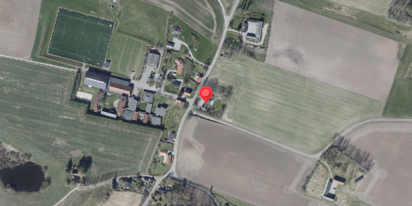 Oversvømmelsesrisiko fra vandløb på Brørupvej 21, 8660 Skanderborg