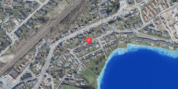 Oversvømmelsesrisiko fra vandløb på Cortinavej 21, 8660 Skanderborg