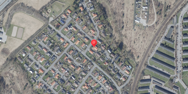 Oversvømmelsesrisiko fra vandløb på Dalen 4, . , 8660 Skanderborg