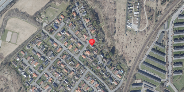 Oversvømmelsesrisiko fra vandløb på Dalen 6, 8660 Skanderborg