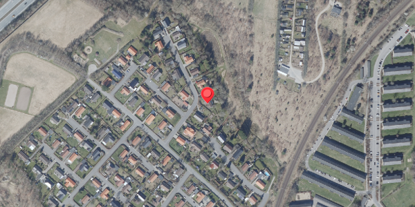 Oversvømmelsesrisiko fra vandløb på Dalen 8, 8660 Skanderborg