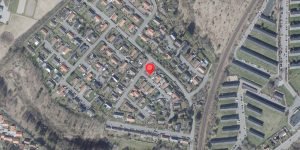 Oversvømmelsesrisiko fra vandløb på Dalsvinget 1, . , 8660 Skanderborg