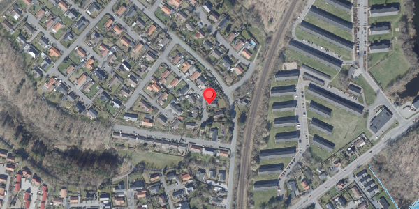Oversvømmelsesrisiko fra vandløb på Dalsvinget 11, . , 8660 Skanderborg