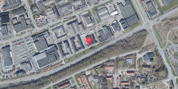 Oversvømmelsesrisiko fra vandløb på Danmarksvej 32C, 8660 Skanderborg