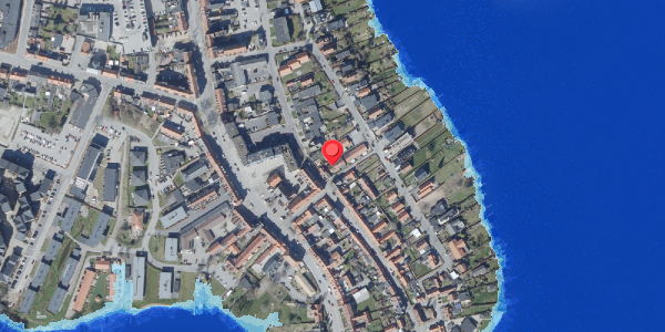Oversvømmelsesrisiko fra vandløb på Frydenlund 9, 8660 Skanderborg