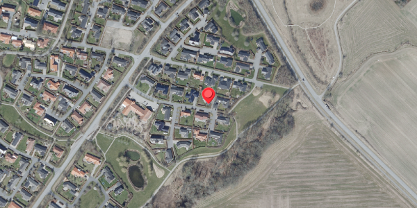 Oversvømmelsesrisiko fra vandløb på Fuglehaven 9, 8660 Skanderborg