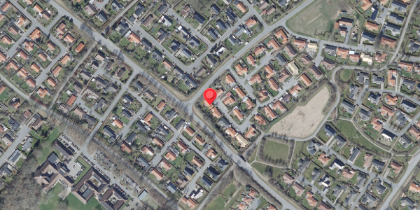 Oversvømmelsesrisiko fra vandløb på Harevej 14, . , 8660 Skanderborg