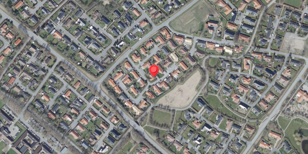 Oversvømmelsesrisiko fra vandløb på Harevej 17, 8660 Skanderborg