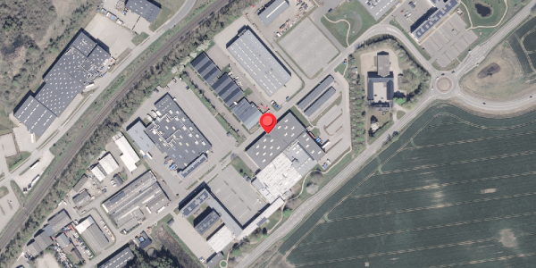 Oversvømmelsesrisiko fra vandløb på Industrivej 28, 8660 Skanderborg