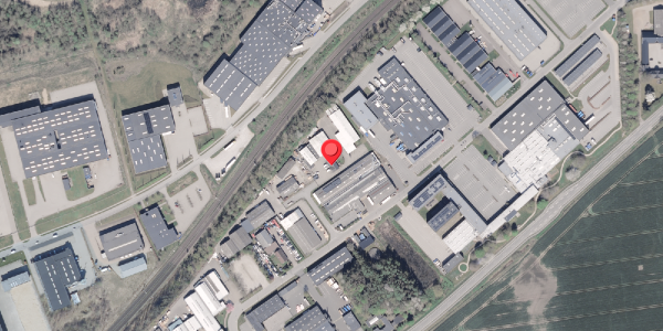 Oversvømmelsesrisiko fra vandløb på Industrivej 33, 8660 Skanderborg