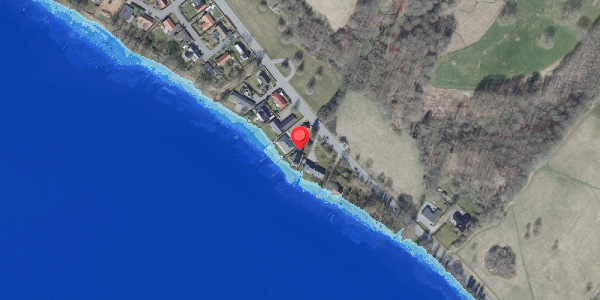Oversvømmelsesrisiko fra vandløb på Oddervej 30A, 8660 Skanderborg
