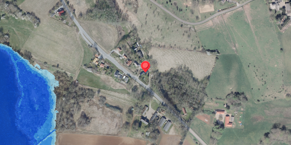 Oversvømmelsesrisiko fra vandløb på Oddervej 99, 8660 Skanderborg