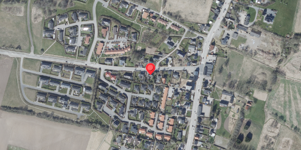 Oversvømmelsesrisiko fra vandløb på Risvej 9, 8660 Skanderborg