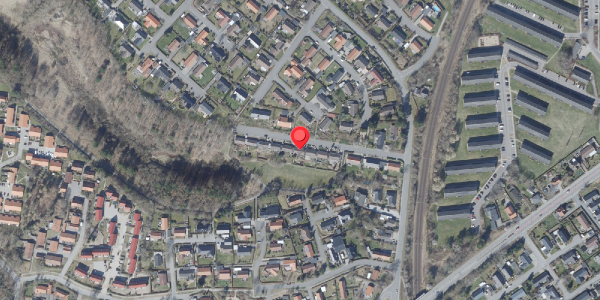Oversvømmelsesrisiko fra vandløb på Slugten 13, 8660 Skanderborg