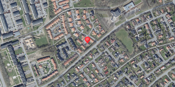 Oversvømmelsesrisiko fra vandløb på Thanesvej 3, 8660 Skanderborg