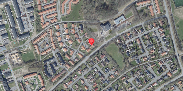 Oversvømmelsesrisiko fra vandløb på Thanesvej 6, 8660 Skanderborg
