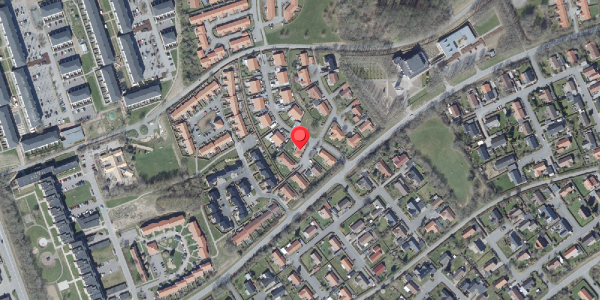 Oversvømmelsesrisiko fra vandløb på Thanesvej 9, 8660 Skanderborg