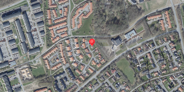 Oversvømmelsesrisiko fra vandløb på Thanesvej 12, 8660 Skanderborg