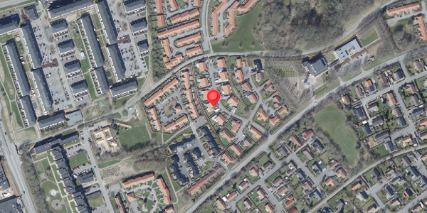 Oversvømmelsesrisiko fra vandløb på Thanesvej 15, 8660 Skanderborg