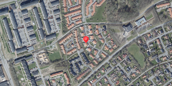 Oversvømmelsesrisiko fra vandløb på Thanesvej 17, 8660 Skanderborg