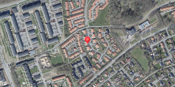 Oversvømmelsesrisiko fra vandløb på Thanesvej 19, 8660 Skanderborg