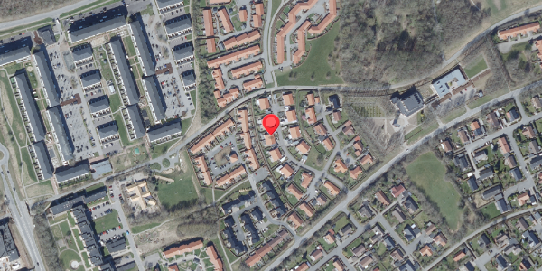 Oversvømmelsesrisiko fra vandløb på Thanesvej 21, 8660 Skanderborg