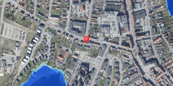Oversvømmelsesrisiko fra vandløb på Vestergade 21, 8660 Skanderborg