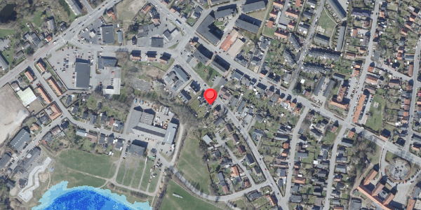 Oversvømmelsesrisiko fra vandløb på Vestergade 113, . , 8660 Skanderborg