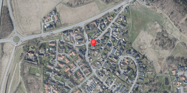 Oversvømmelsesrisiko fra vandløb på Vroldgade 2, . , 8660 Skanderborg