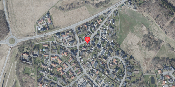 Oversvømmelsesrisiko fra vandløb på Vroldgade 4, . , 8660 Skanderborg