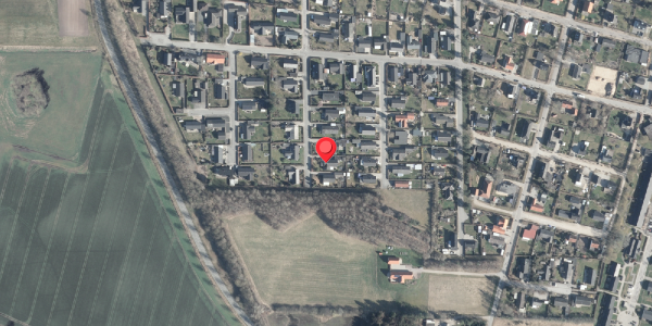 Oversvømmelsesrisiko fra vandløb på Ahornvej 19, . , 8963 Auning