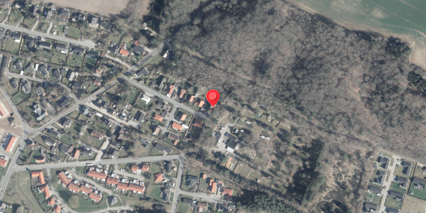 Oversvømmelsesrisiko fra vandløb på Egernvej 13, 8963 Auning