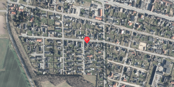Oversvømmelsesrisiko fra vandløb på Linde Alle 21, 8963 Auning