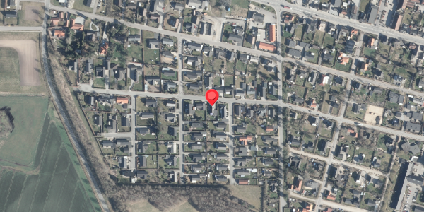 Oversvømmelsesrisiko fra vandløb på Linde Alle 25, . , 8963 Auning