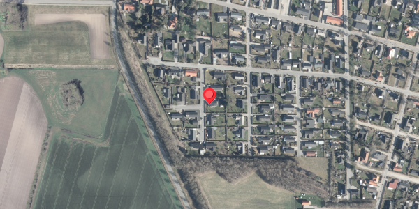Oversvømmelsesrisiko fra vandløb på Linde Alle 37, . , 8963 Auning