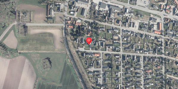 Oversvømmelsesrisiko fra vandløb på Linde Alle 42, . , 8963 Auning