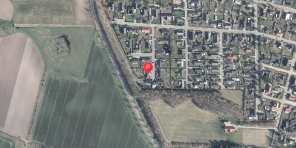 Oversvømmelsesrisiko fra vandløb på Linde Alle 47, . , 8963 Auning